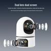 Dual-Camera AI Indoor Gimbal Camera with Remote Panoramic Monitoring
