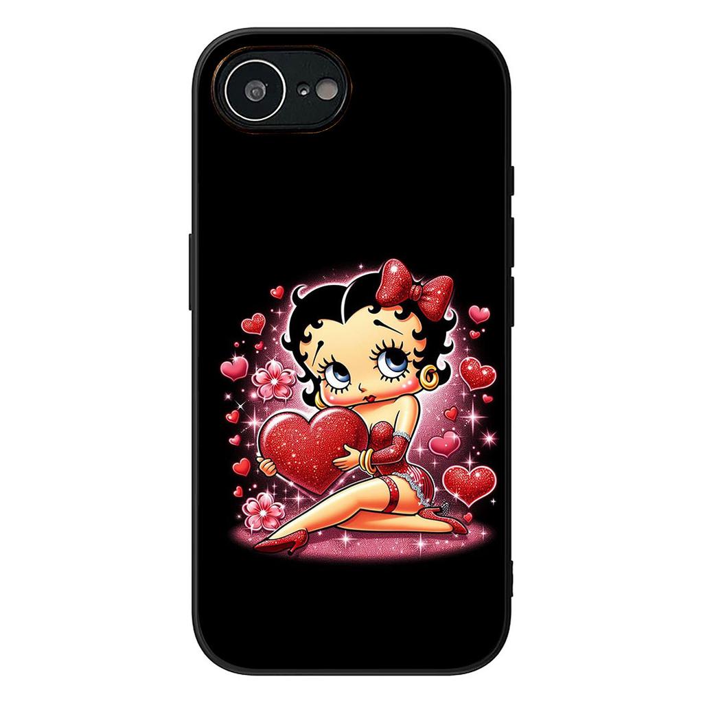 B-Bettys Cartoon B-Boops Anime Casing Cover for Samsung Galaxy Note 20 9 10 S8 S10 Lite S9 Plus A54 A53 A21S S10E A17 Phone Case