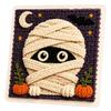 Yarn Art Decor Projects DIY Fabric Weaving Painting Kit, Halloween Christmas Crochet Kit for Decoration, Beginner Handmade Craft Project Set Holiday