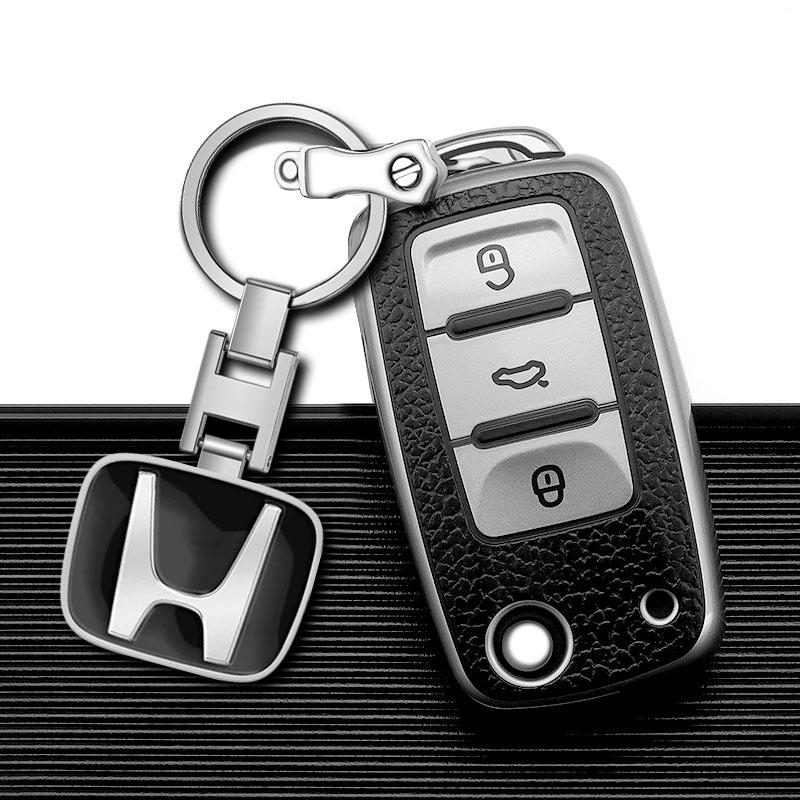 Car Keychain Car Emblem Gift with Key Ring Auto Accessories for Honda Mugen Power TypeR Jazz City Civic Inspire Accord FIT HRV CRV Odyssey Jade