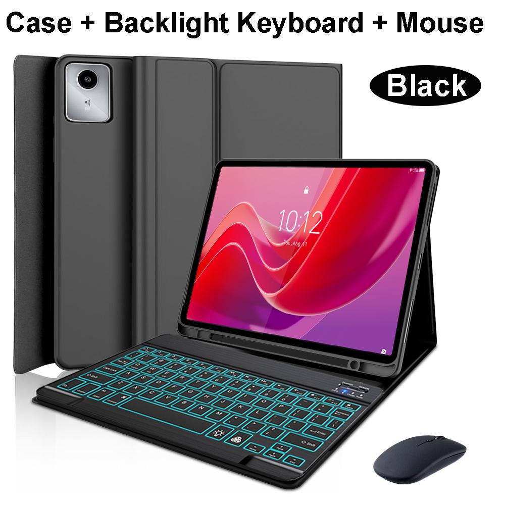 Case for Tab M11 11inch,Bluetooth Keyboard cover for Xiaoxin Pad 11 in /,for Idea Tab 11 Smart Stand Cover