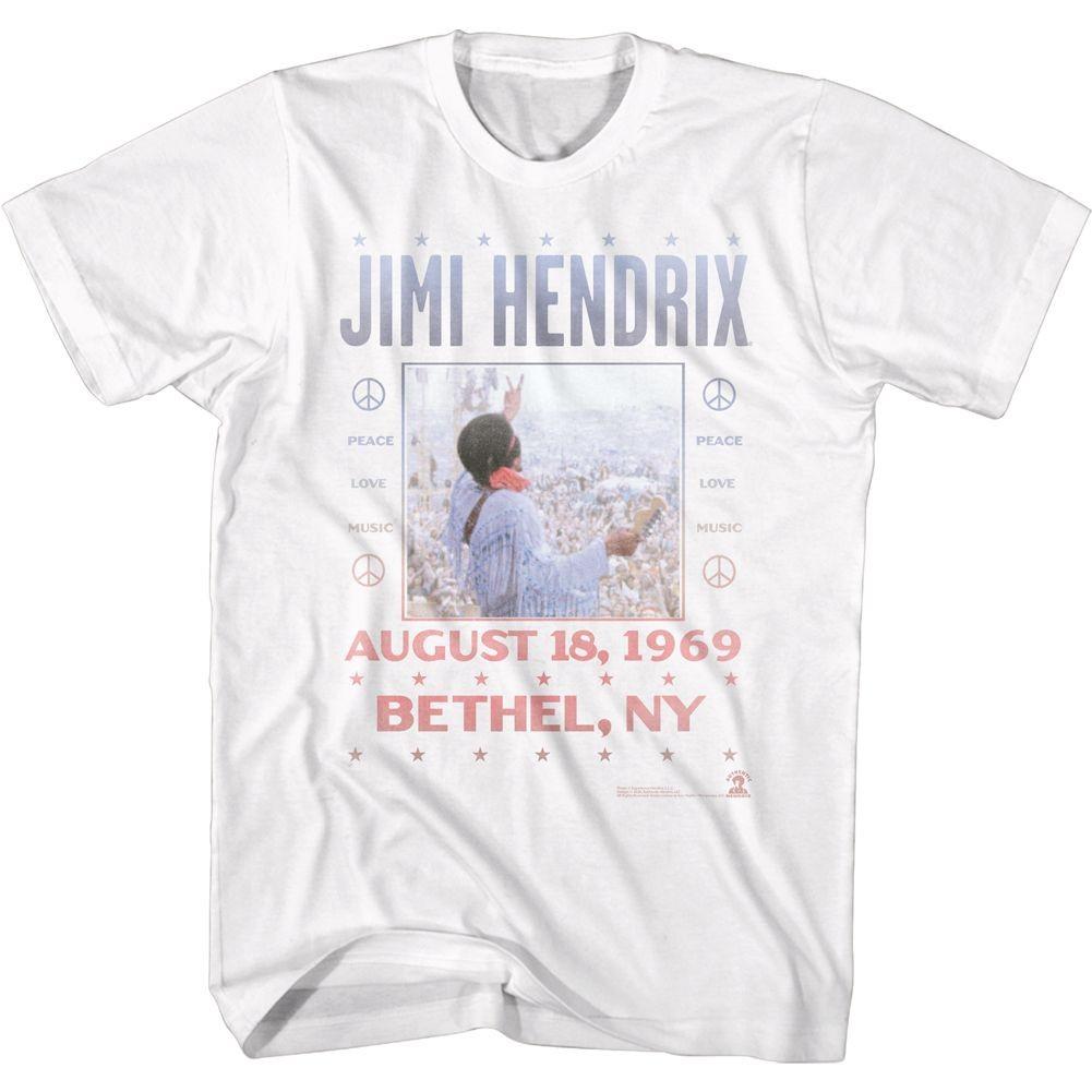 Jimi Hendrix Woodstock Music Shirt
