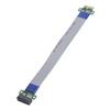 PCIE Extension Cable 1X Riser Card Extender DoubleSpeed MaletoFemale Adapter Ribbon EP051
