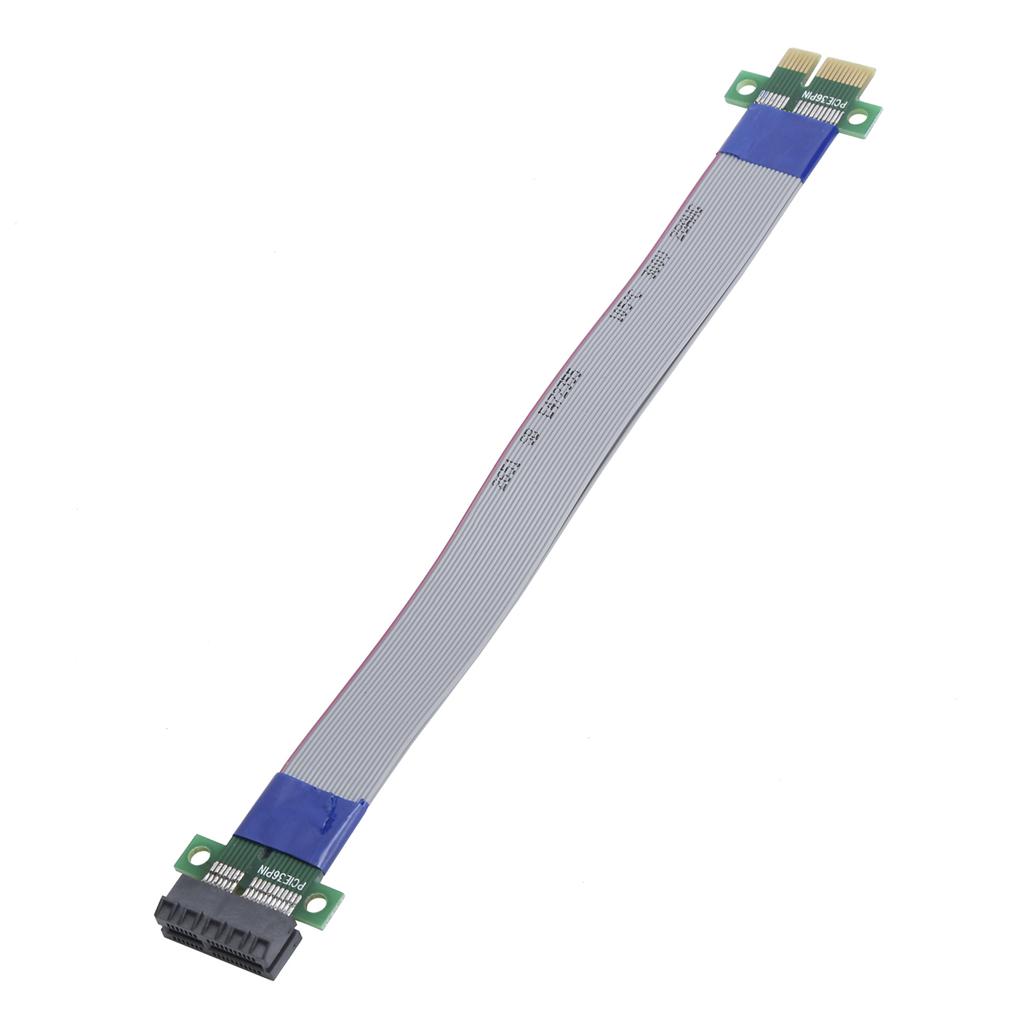 PCIE Extension Cable 1X Riser Card Extender DoubleSpeed MaletoFemale Adapter Ribbon EP051