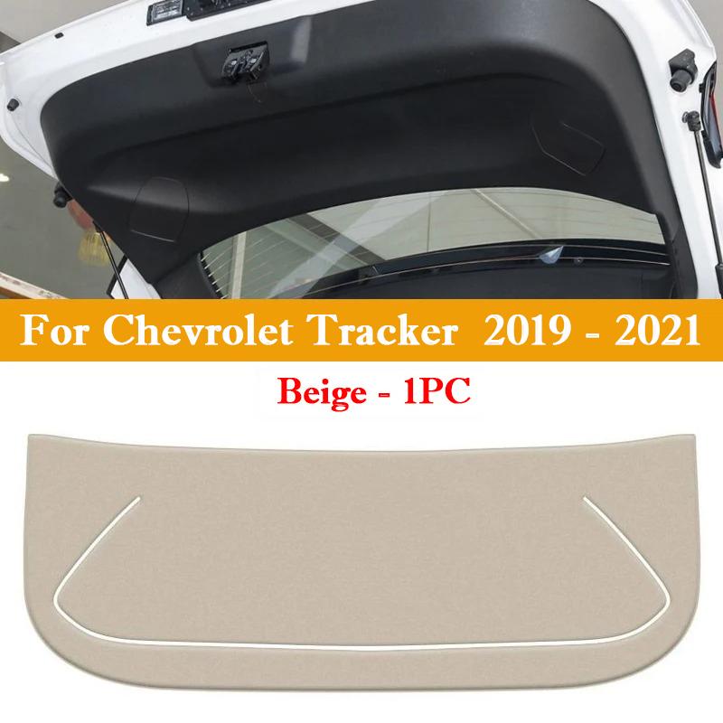 For Chevrolet Tracker RS 2019-2026 Car Trunk Door Anti Kick Pad Tailgate Anti-Scratch Protective Sticker Interior Cargo Liner