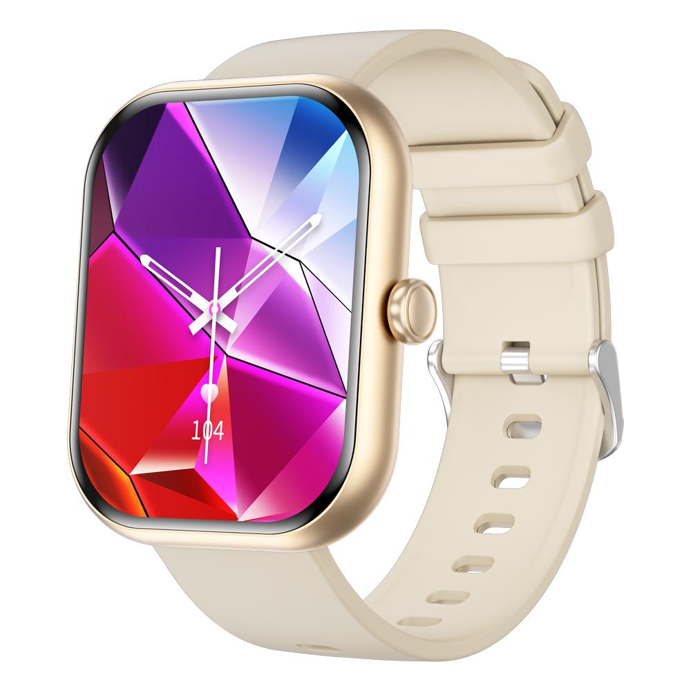 New Smart Sports Watch Blue Tooth Calling  Health Waterproof Weather Bracelet Information Push Lady Voice Assistant Smartwatch