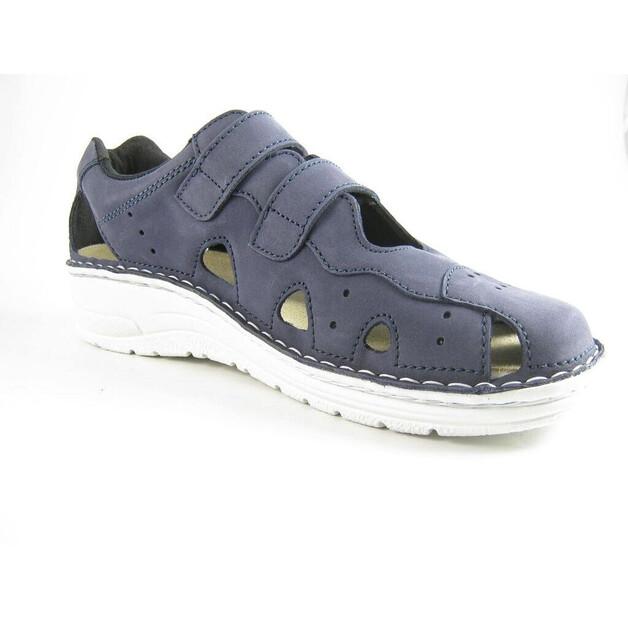 Женские слипоны на липучке Berkemann Larena 03100 navy