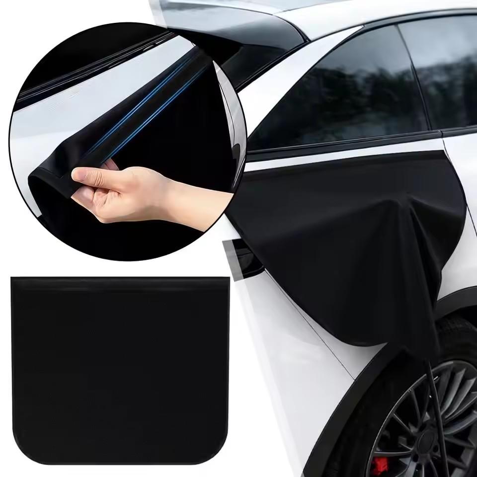 Magnetic EV Charger Port Cover - Durable, Weatherproof, UV & Snow Resistant, Heat Insulating for Electric Vehicles