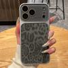 Leopard Print Leather Texture Phone Cases For For Iphone 17 16 1 14 13 Pro Max Case Glass Lens Camera Protection Back Cover