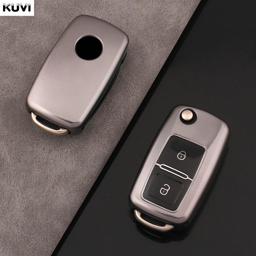 2 3 Buttons For Vw Volkswagen Mk4 Bora Golf 4 5 6 Jetta Passat Polo Bora Touran Skoda Seat  Tpu Car Key Case Cover Shell Fob