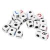 20pcs Left Right Center Dice Plastic Funny Portable Interactive Playing Game Dice for Party Travel