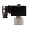 304 Stainless Steel 2 Way High Pressure Normally Closed Solenoid Valve G 1/4" 1/8" AC220V DC24V Orifice 1.2mm 200Bar 2mm 100Bar