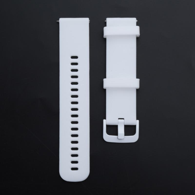 22mm Width Soft Silicone Strap Replacement Wrist Bracelet Carbon Fiber Texture for Gait X/Grit X Pro