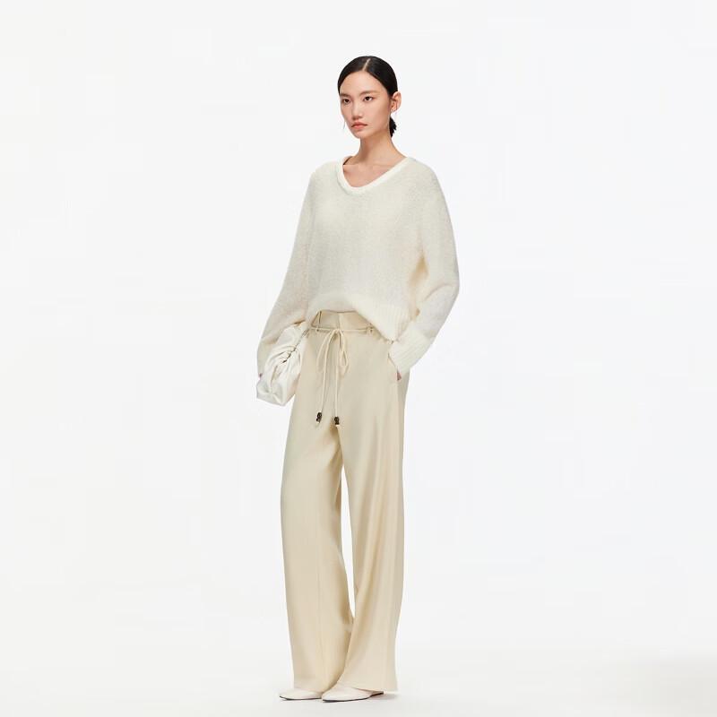 VEROMODA Straight-Leg Drawstring Casual Pants