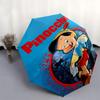 Pinocchio, Disney Classics Automatic Opening and Closing Umbrella, Compact Travel Umbrella, Lightweight and Portable, Suitable for Beach Com