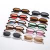Trendy Versatile  Sunscreen Sunglasses For Women Luxury Small Frame Square Sunglasses Vintage Punk Sun Hip Hop Glasses