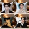 Cool Actor Zhang Linghe Cushion Cover Cushion Cover Soft Washable Pillow Case Multi-Scene For Couch Bed Travel Office Use