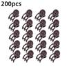 100/200pcs Clips for Garden Plants Plastic Holder Clip for Orchid Stem Plant Holder Clamps for Stem Fruit Vegetable