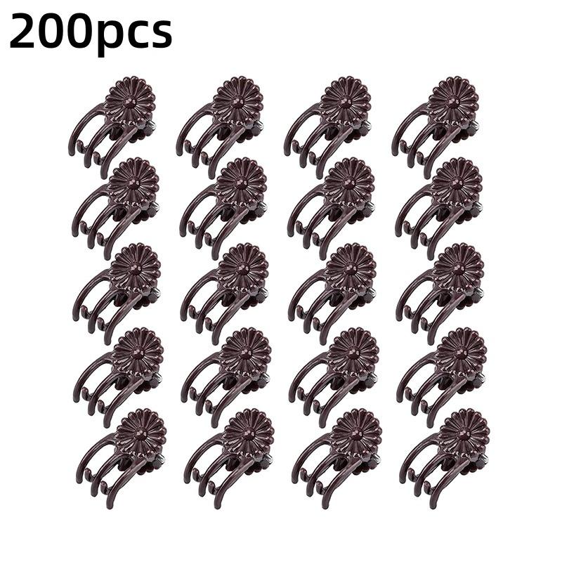 100/200pcs Clips for Garden Plants Plastic Holder Clip for Orchid Stem Plant Holder Clamps for Stem Fruit Vegetable