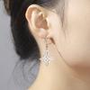 Skyrim Amulet Witch Knot Earring for Women Stainless Steel Witchcraft Drop Earrings Supernatural Wiccan Jewelry Christmas Gift