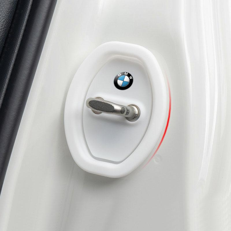 4 szt. Osłony ograniczników drzwi samochodowych Osłony ochronne zamków drzwi dla BMW E36 E46 E90 E60 E39 F30 F10 F20 X5 E70 E53 G30 E91 E92 E93 E87 E83 F25