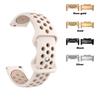 Cinturino Rotondo per Fitbit Charge 6 Asciugatura Rapida Traspirante Sportivo Compatibile con Fitbit Charge 5 Morbido Cinturino in Silicone