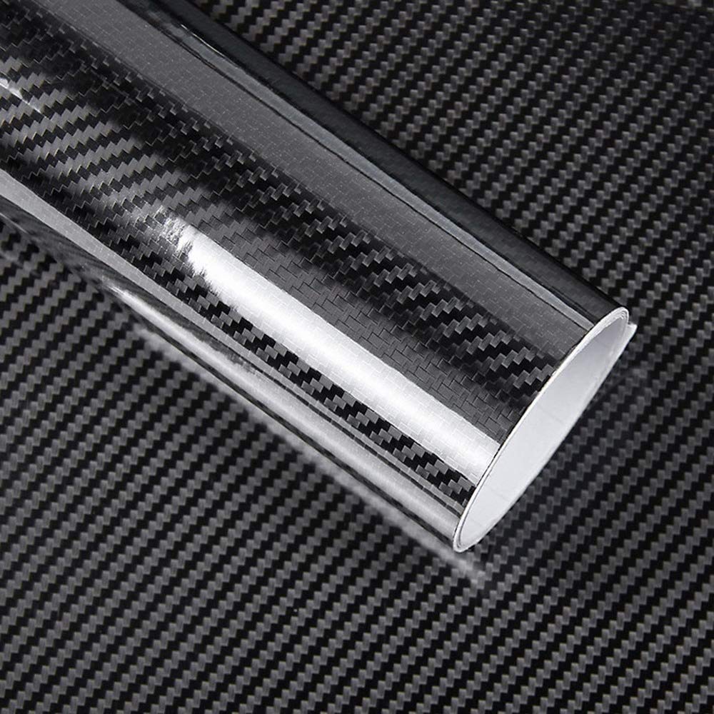 5D Carbon Sheet Car Wrapping Film, 5 ft 9.8 x 7.9 inches (152 x