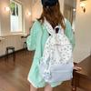 Schoolbag High-value Simple Large-capacity Schoolbag Female Fresh and Sweet Commuting Short-distance Backpack Mori Ins Cartoon Backpack