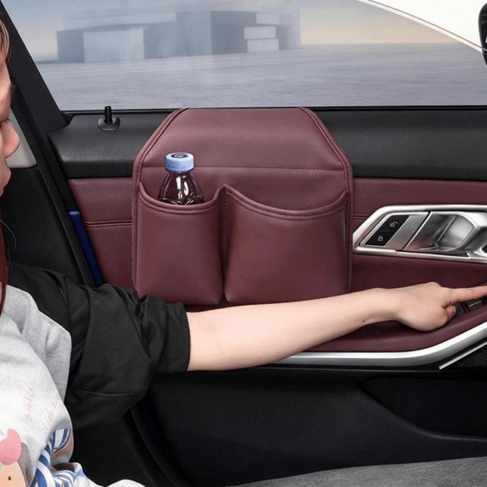 Multifunctional Car Window Armrest Storage Box Adhesive Vehicle Side Door Organizer Vehicle