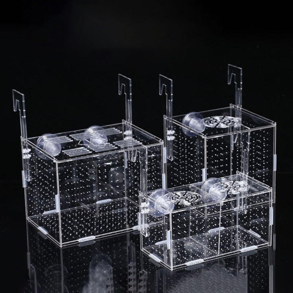 For Baby Fishes Aquarium Accessories Incubator Hatchery Fish Breeding Box Fish Separation Box
