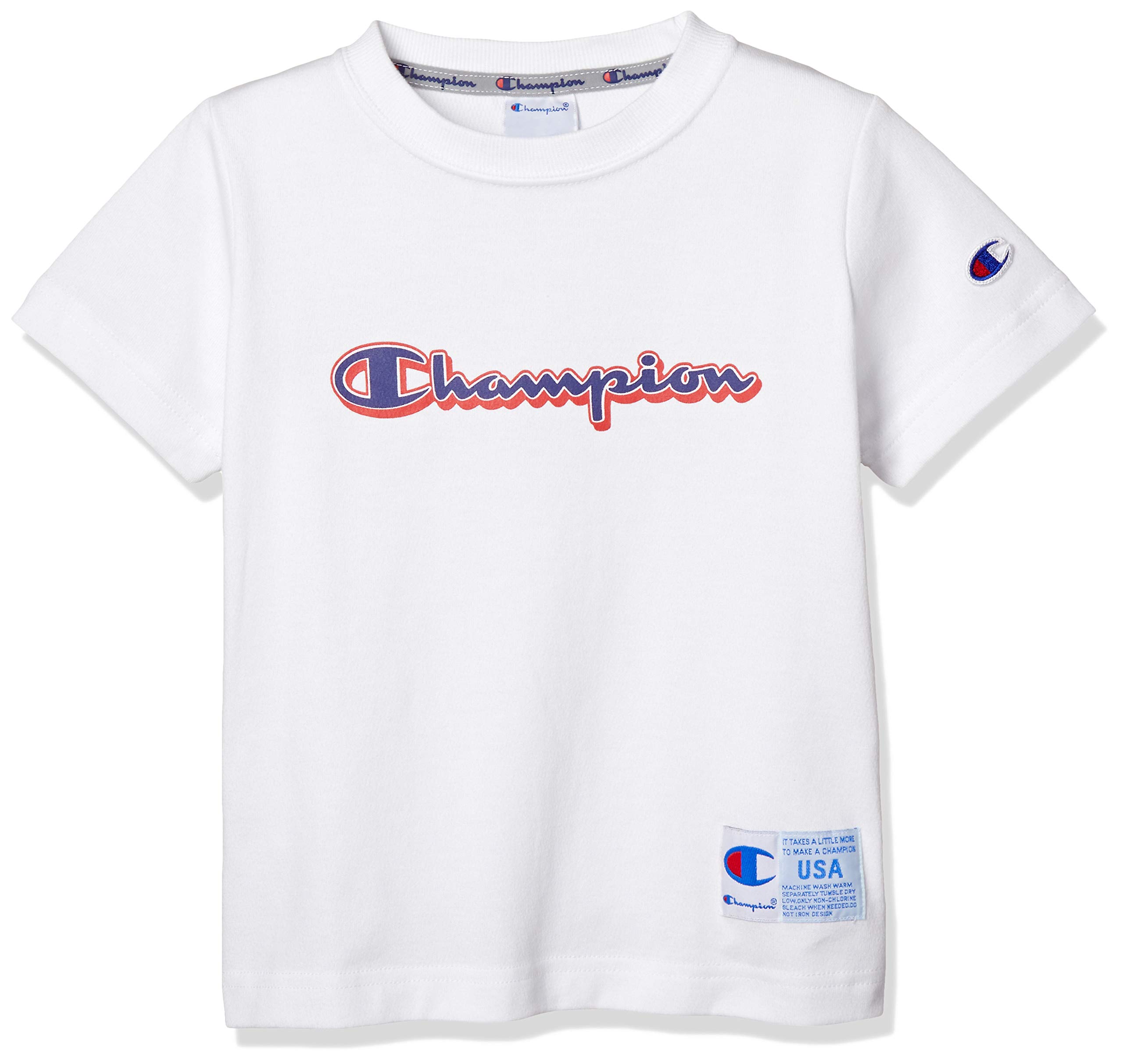

CS4984 Хлопчики Японія 130 до японського розміру [Champion] Футболка Молочно-білий (еквівалент 130)