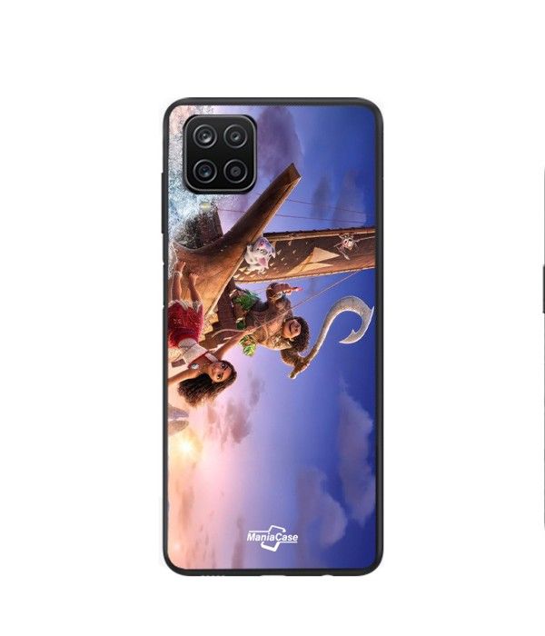 Coque - Disney - Vaiana - Silicone - Souple - Galaxy A12