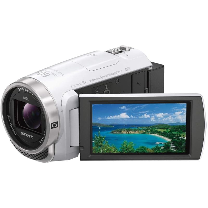 

Відеокамера SONY Handycam HDR-CX680 біла Вбудована пам ять 64GB Оптичний зум 30x W