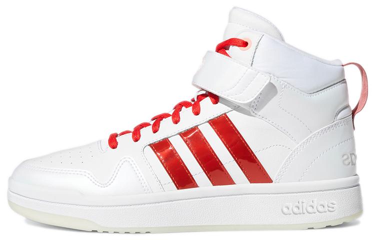 Adidas Neo Postmove Mid  White Red  Women s GZ3799 36