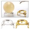 1PC Metal Crystal Ball Base Globe Stone Holder Sphere Pedestal Display Fixed