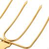 Stainless Steel Turkey Fork, Steak Grill Fork Space Saving Professional,Poultry Lifter