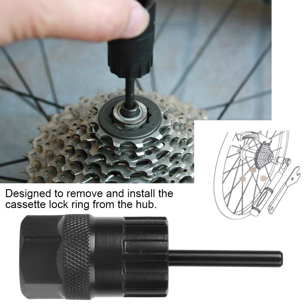 Mountain Bike Rotating Cassette Freewheel Cone Pulley Remove Install Sleeve Repair Tool Locking
