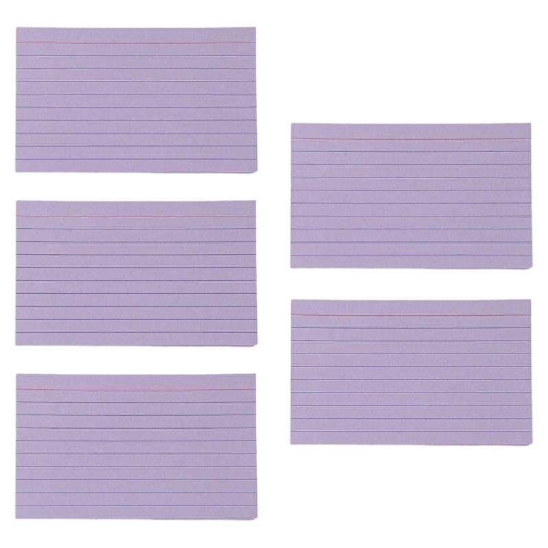 250Sheets Colorful Note Paper 3x5Inch Wide Lined for Writing Noting Journaling Study Card Note Cards Pocket Notecards