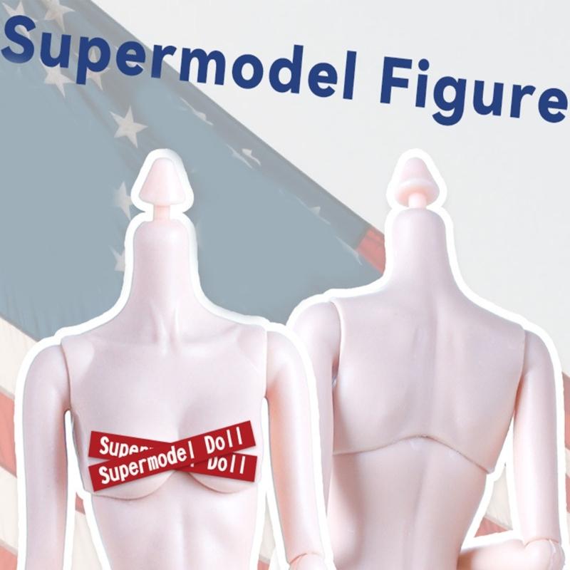 Highly Articulated 1/6 Doll Body With Joint Design 30CM Doll Replacement Nude Doll For Creative Posing Adult Collector