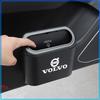 Car Trash Bin Hanging Storage Box ABS Square Pressing Trash Bin For Volvo 240 C70 S40 S50 S60 S70 S80 S90 V40 V50 V60 V90 XC40 XC60 XC90 Vnl Truck