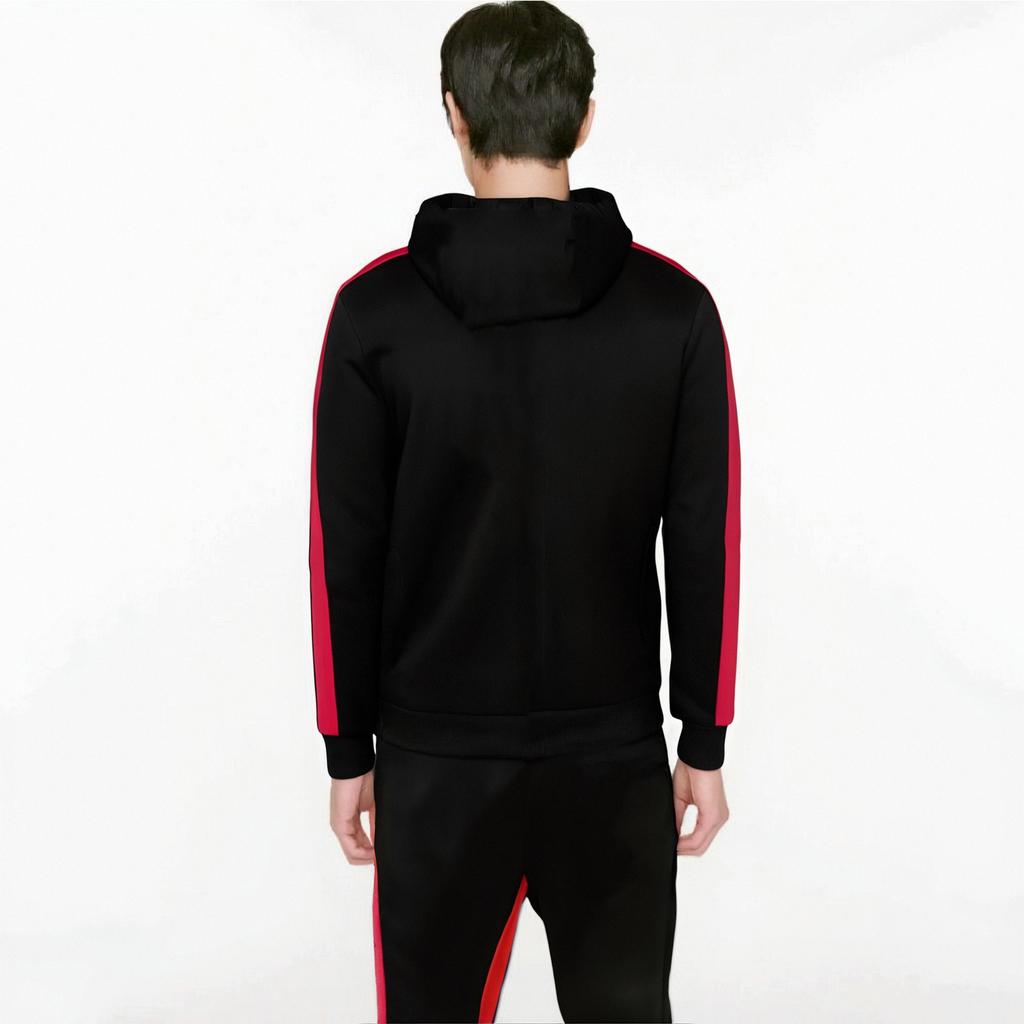 Adult Solid Color Zipper Hoodie Long-sleeved Fashion Loose Hoodie Hoodie Pant Suit