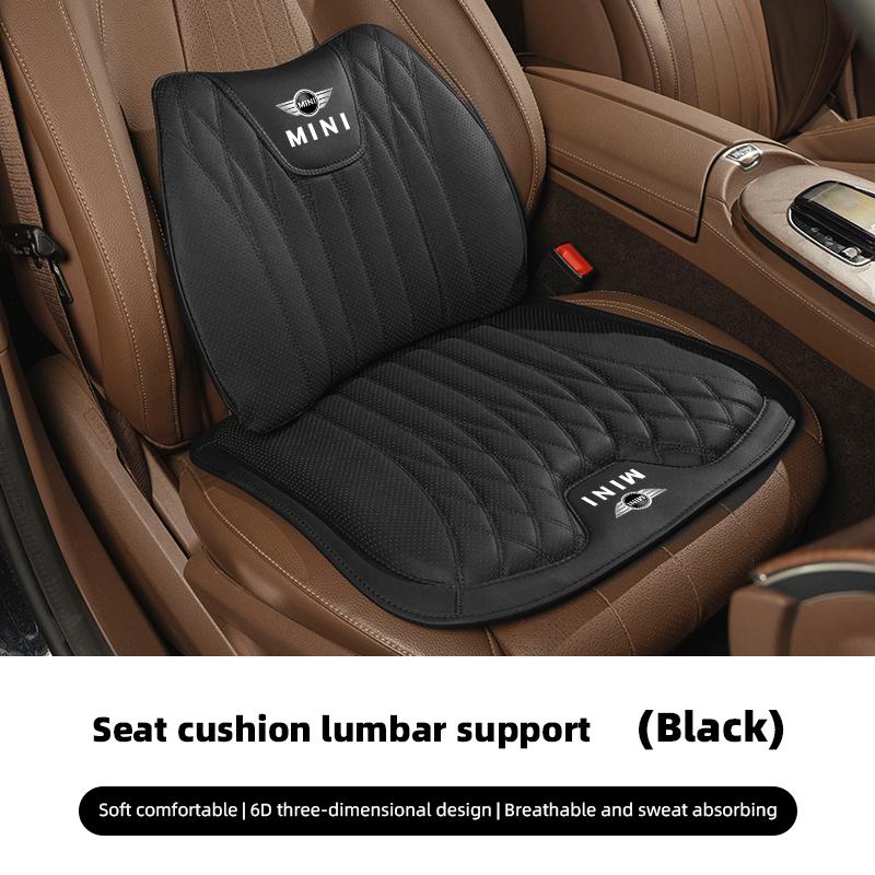 Ensemble Coussin de Siège Auto Support Lombaire Accessoires Pour MINI Cooper R56 F56 R50 JCW Cabrio Aceman Countryman Clubman Roadster WORKS vhdsg88