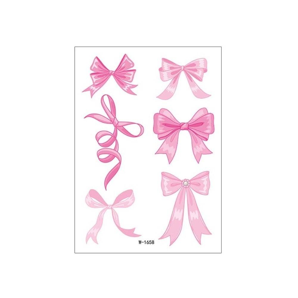 Leopard Print Valentine Day Kiss Lip Stickers Disposable Makeup Stickers Live House