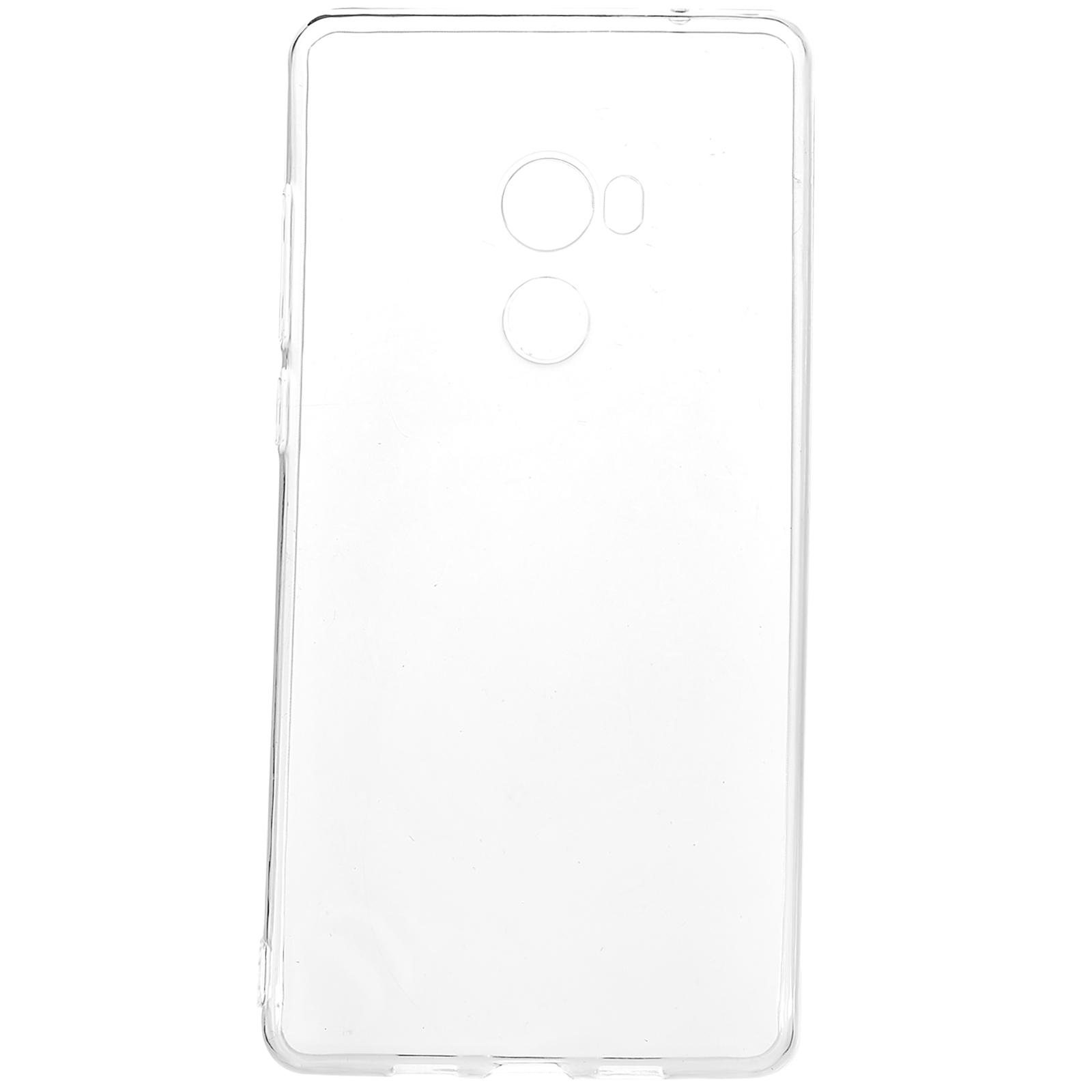 

For Xiaomi Mi Mix 2 Soft TPU Clear Cover Slim Anti-Scratch Protective Phone Case A
