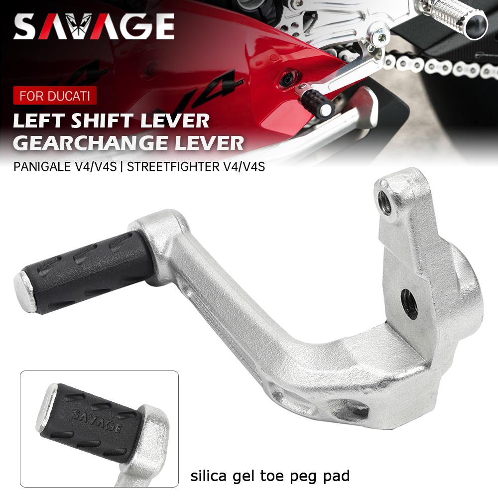 

Left Gear Shift Lever For DUCATI Panigale V4 V4S Streetfighter V4/S 2018-2023 Motorcycle Accessories Shifter Gearchange