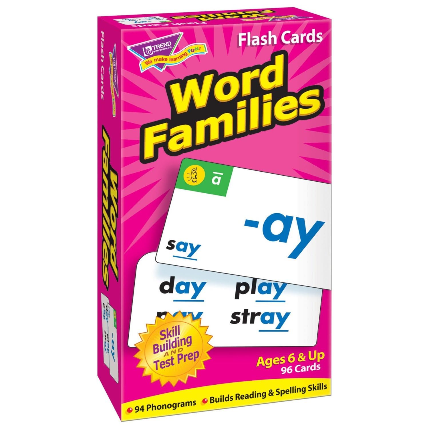 

Trend Enterprises Флэш-карты Trend Word Families T-53014