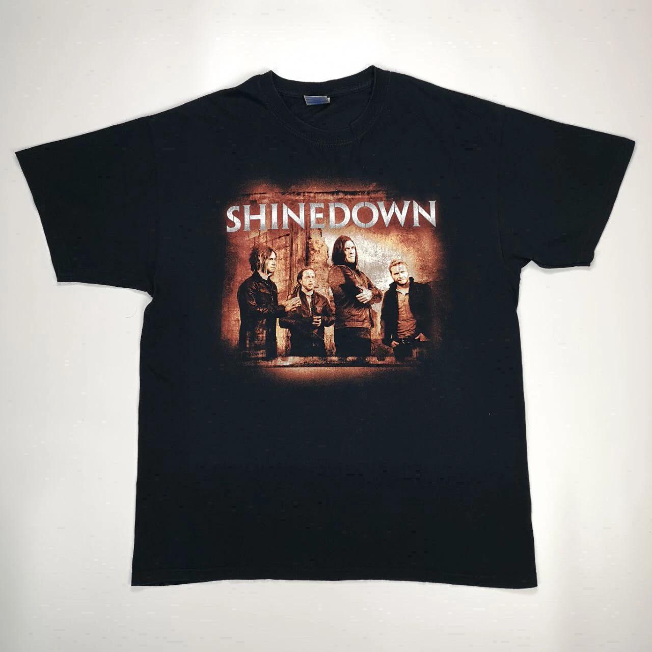 Shinedown - “Amaryllis” - European 2012 Black Tour Shirt Size Large 4XL