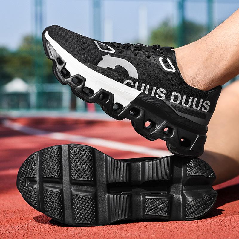 Herren-Laufschuhe, atmungsaktiv, Sport-Sneaker zum Schnüren, bequem, lässig, Wanderschuhe, Sportschuhe für das Training