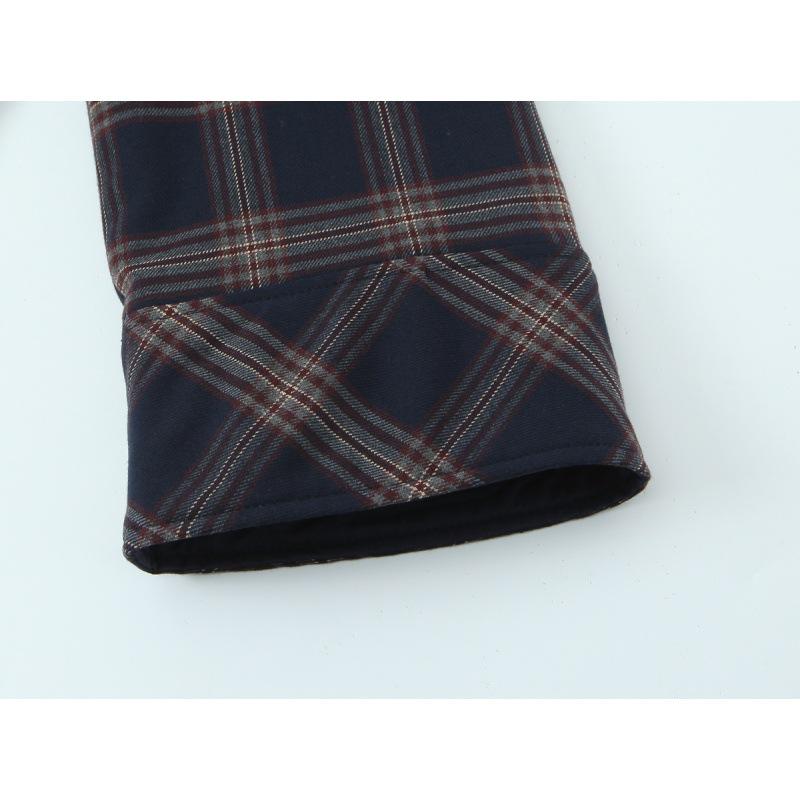 High-End Women's Plaid Hooded Jacket & High-Waisted Lantern Pants Set