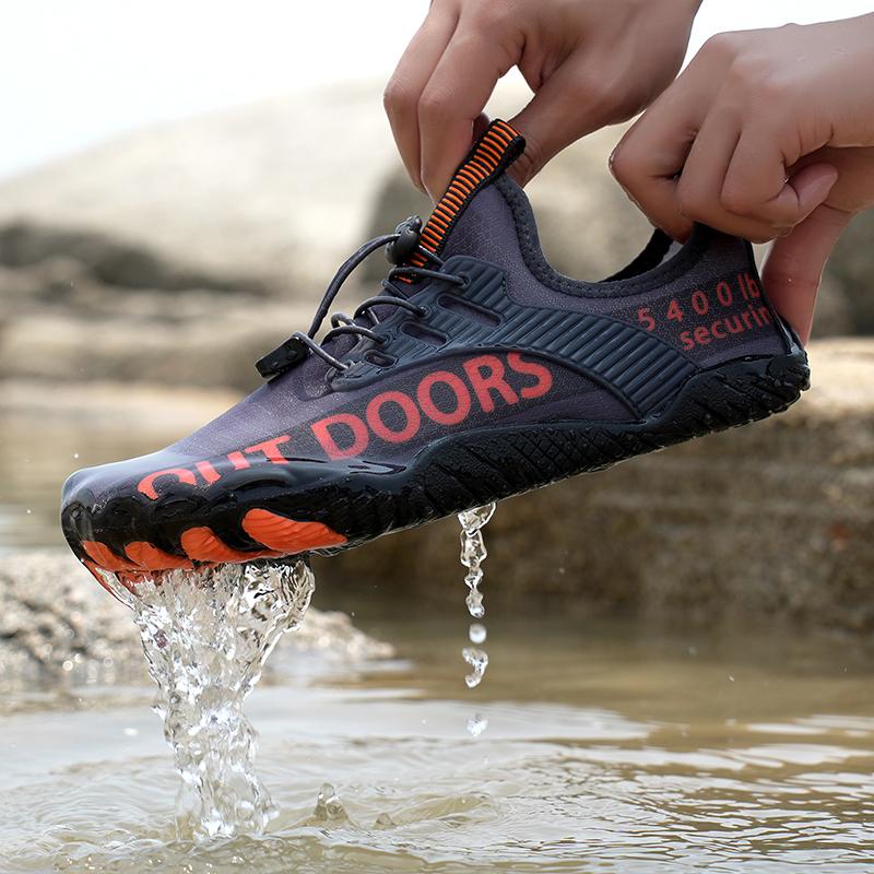 Menn Kvinner Aqua Sko Strand Barfot Vann Sko Hurtigtørkende Svømmesandaler Drenering Oppstrøms Vade Joggesko For Fitness Yoga Dykking Surf Camping Løping